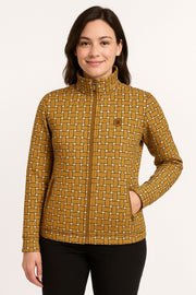 Full Sleeve Jacket with Full Zip and Zip Pocket - Female