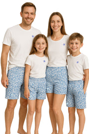 Shorts with Back Yoke and Zip Pocket - Family