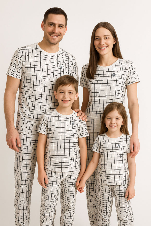 Half Sleeve Round Neck T-shirt - Family