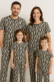 Half Sleeve Round Neck T-shirt - Family