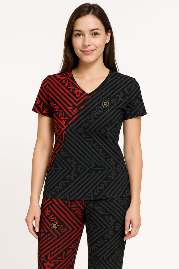 V Neck T-shirt - Female