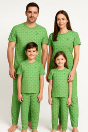 Half Sleeve Round Neck T-shirt - Family