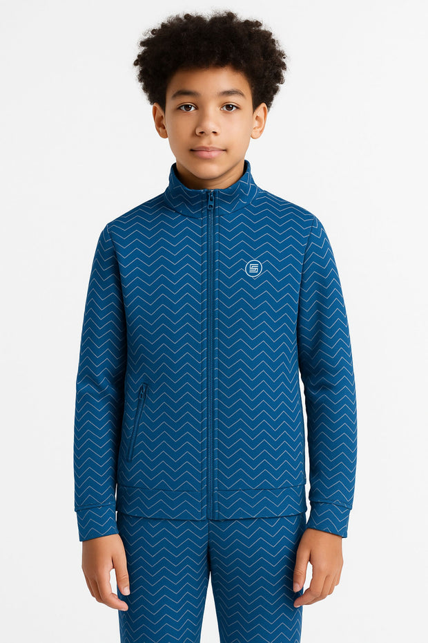 Jacket with Full Zip and Zip Pocket Full Sleeve - Youth