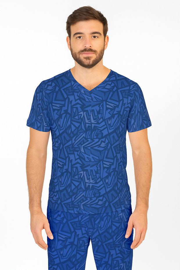 Regular Half Sleeve V Neck T-shirt - Male
