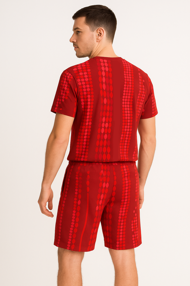 Shorts with Back Yoke and Zip Pocket - Male