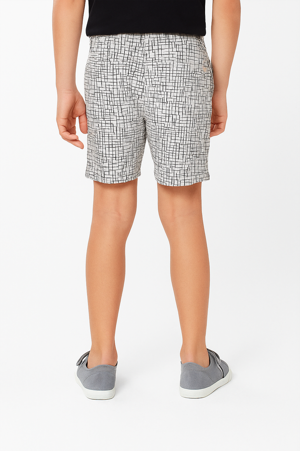 Shorts with Back Yoke and Zip Pocket - Youth