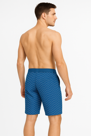 Shorts with Back Yoke and Zip Pocket - Male