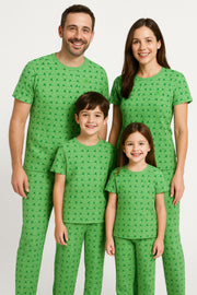 Half Sleeve Round Neck T-shirt - Family