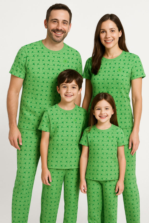 Half Sleeve Round Neck T-shirt - Family