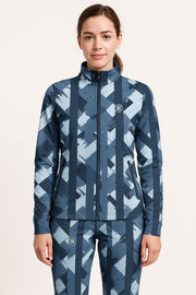 Full Sleeve Jacket with Full Zip and Zip Pocket - Female