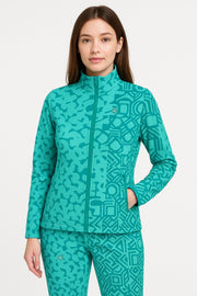 Full Sleeve Jacket with Full Zip and Zip Pocket - Female