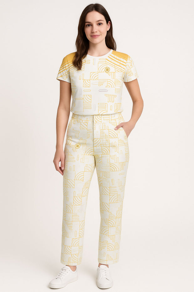 Pant with Open Pocket Full Length
