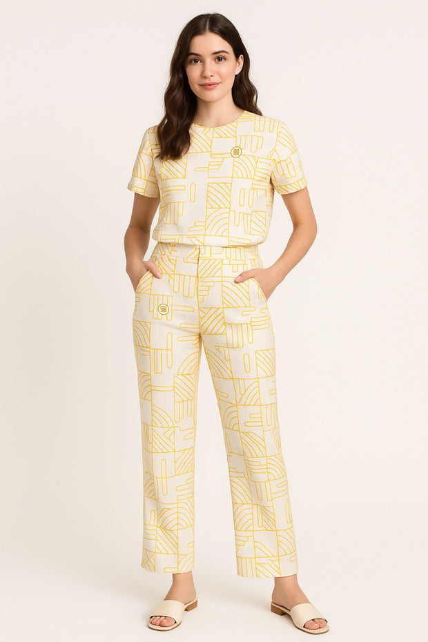 Pant with Open Pocket Full Length
