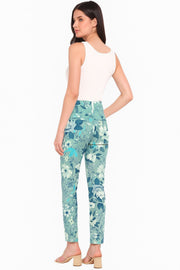 Pant with Back Yoke and Zip Pocket Full Length