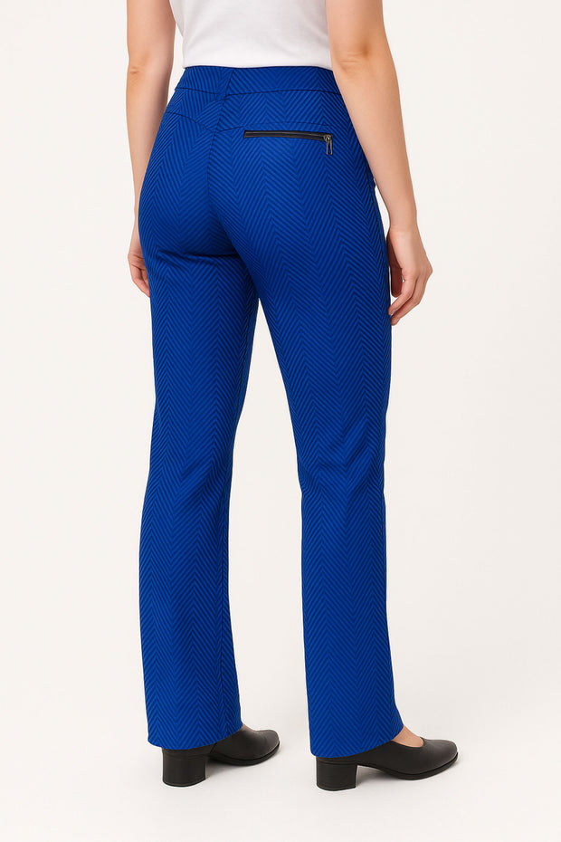 Pant with Back Yoke and Zip Pocket Full Length