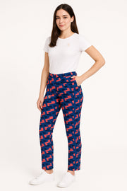 Pant with Back Yoke and Zip Pocket Full Length