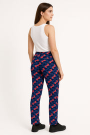 Pant with Back Yoke and Zip Pocket Full Length
