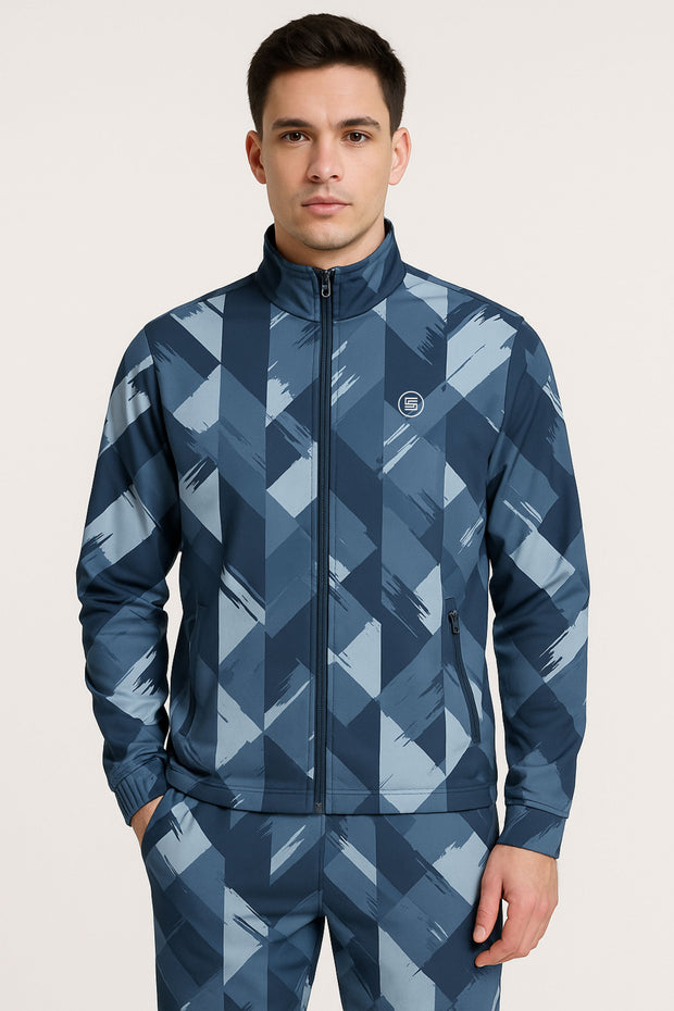 Regular Full Sleeve Jacket with Full Zip and Zip Pocket