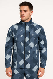 Regular Full Sleeve Jacket with Full Zip and Zip Pocket