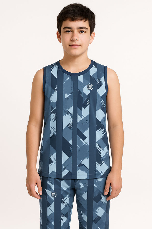 Round Neck T-shirt Sleeveless