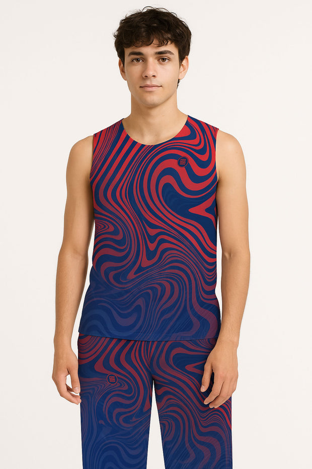 Round Neck T-shirt Sleeveless