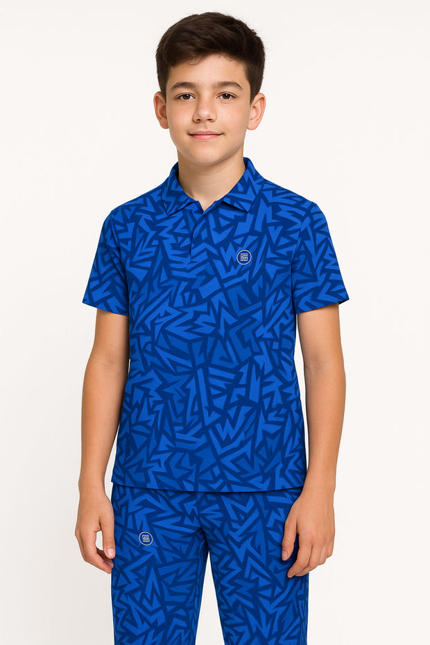 Polo Neck No Plank T-shirt Half Sleeve