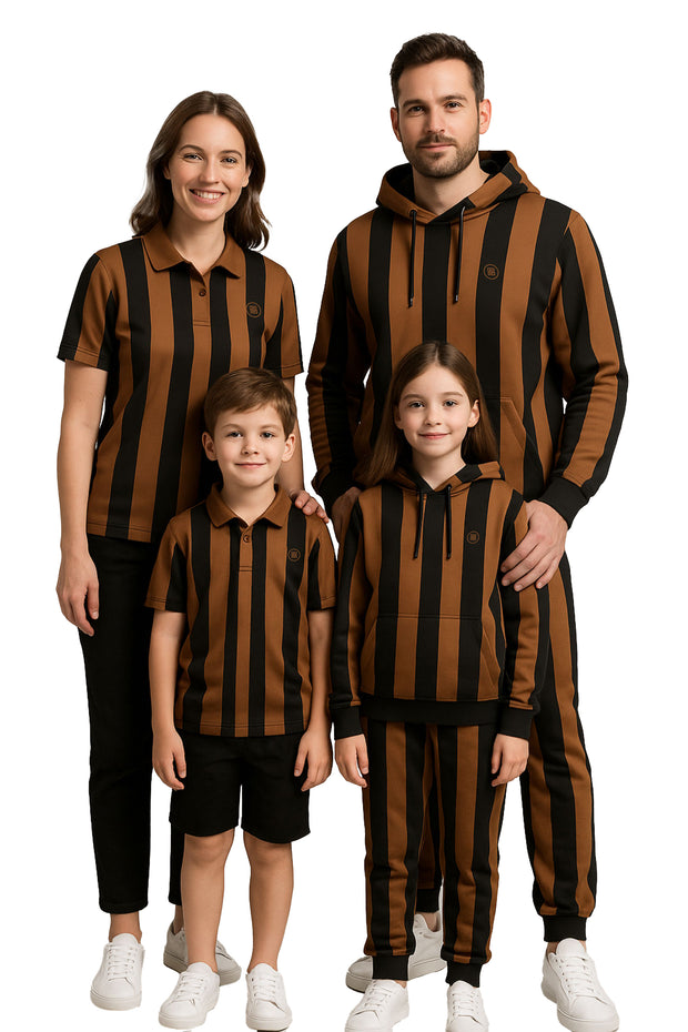 Half Sleeve Polo Neck No Plank T-shirt - Family
