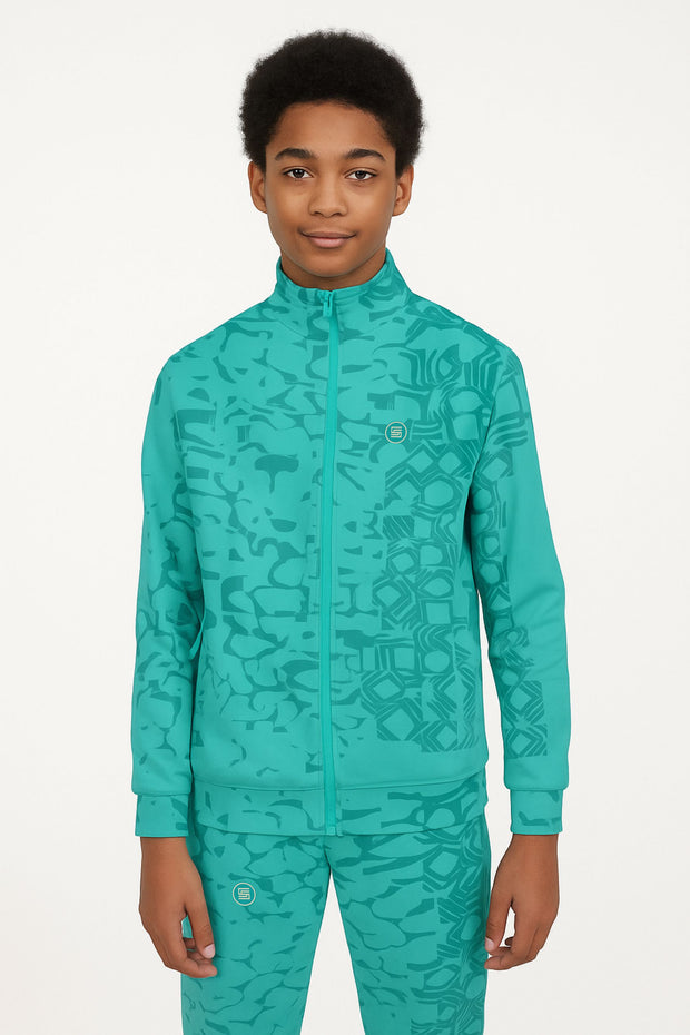 Jacket with Full Zip and Zip Pocket Full Sleeve - Youth