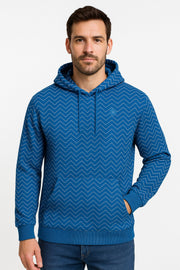 Regular Full Sleeve Hoodie with Kangaroo Pocket - Male