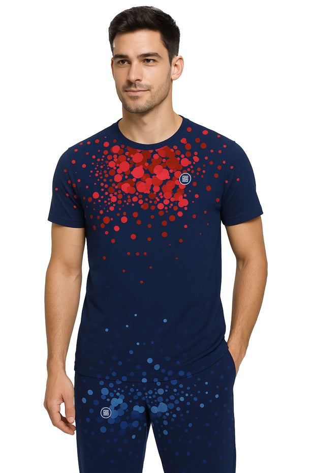 Regular Half Sleeve Round Neck T-shirt - Male