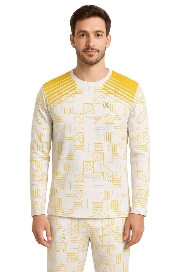 Regular Full Sleeve Round Neck T-shirt - Male
