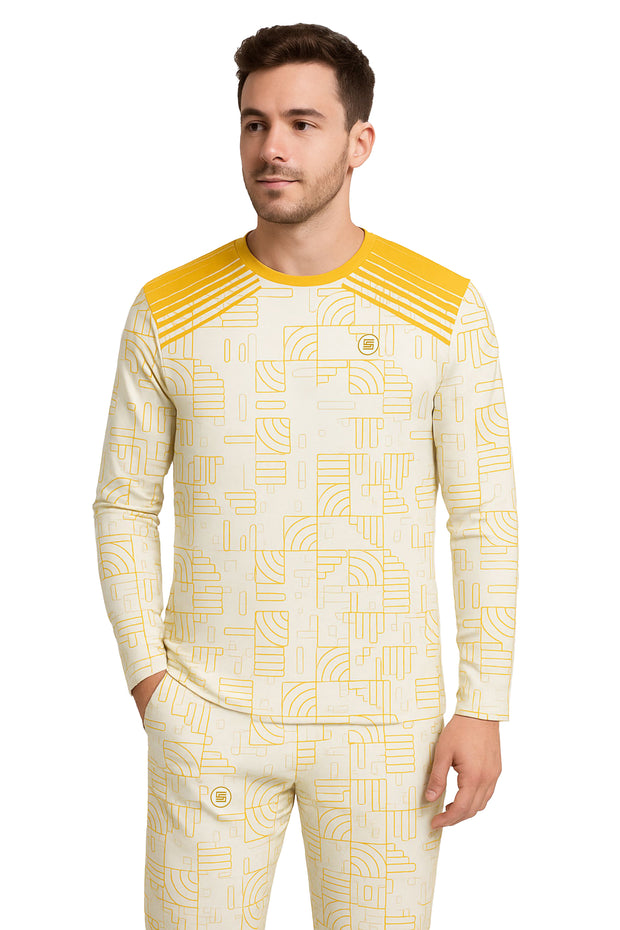 Regular Full Sleeve Round Neck T-shirt - Male