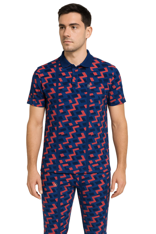 Regular Half Sleeve Polo Neck No Plank T-shirt - Male