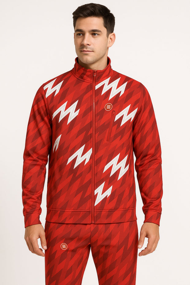 Regular Full Sleeve Jacket with Full Zip and Zip Pocket