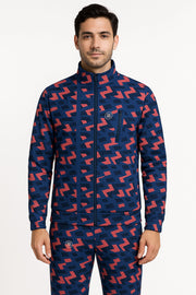 Regular Full Sleeve Jacket with Full Zip and Zip Pocket