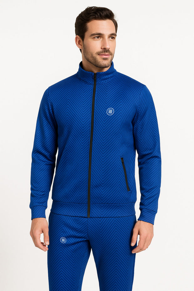 Regular Full Sleeve Jacket with Full Zip and Zip Pocket