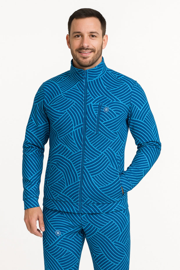 Regular Full Sleeve Jacket with Full Zip and Zip Pocket