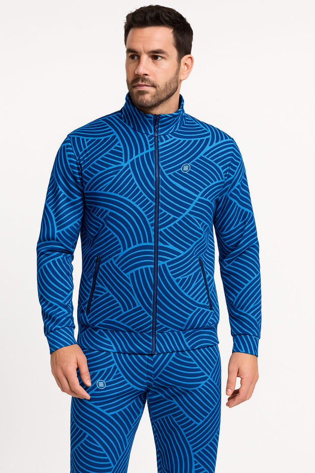 Regular Full Sleeve Jacket with Full Zip and Zip Pocket