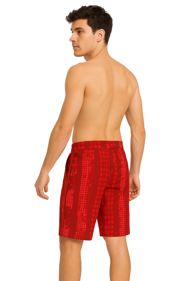 Shorts with Back Yoke and Zip Pocket - Male