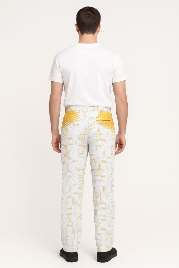 Full Length Pant with Back Yoke and Zip Pocket