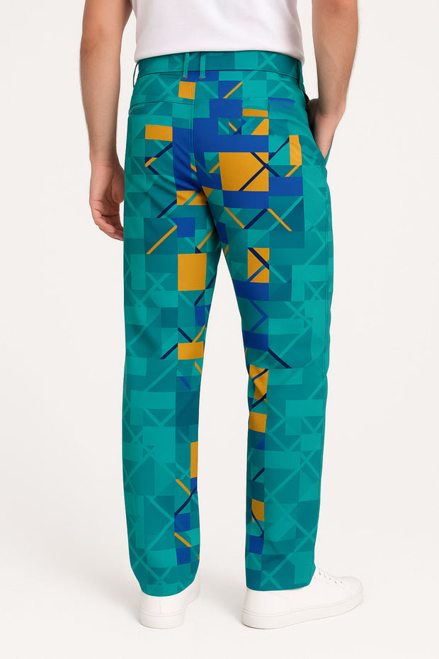 Full Length Pant with Back Yoke and Zip Pocket