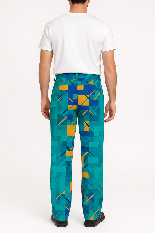 Full Length Pant with Back Yoke and Zip Pocket