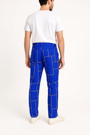 Full Length Pant with Back Yoke and Zip Pocket