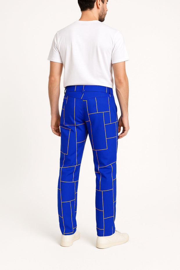 Full Length Pant with Back Yoke and Zip Pocket