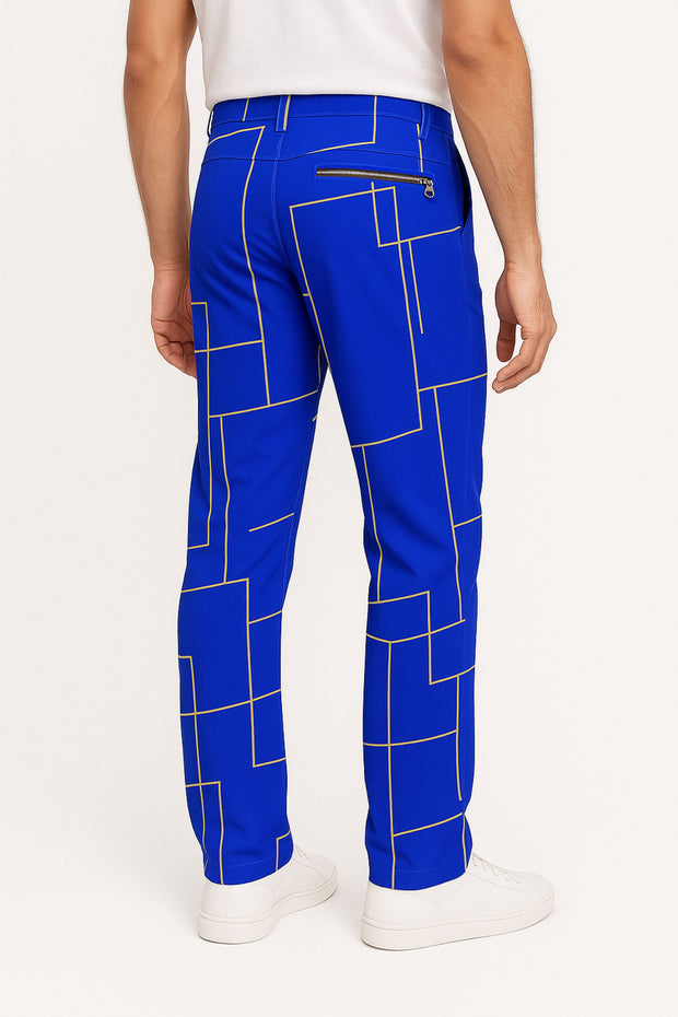 Full Length Pant with Back Yoke and Zip Pocket