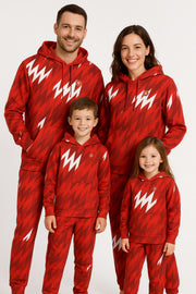 Full Sleeve Hoodie with Kangaroo Pocket - Family