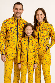 Full Sleeve Jacket with Full Zip and Zip Pocket - Family