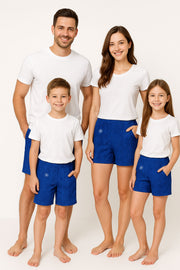 Shorts with Back Yoke and Zip Pocket - Family