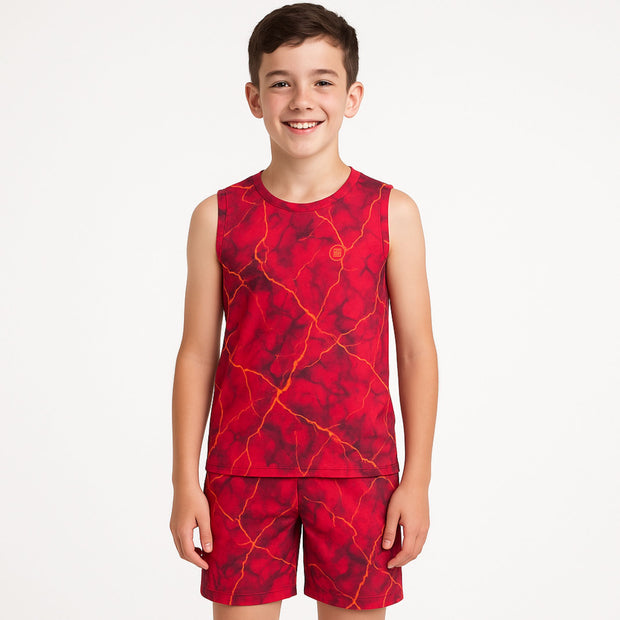 Round Neck T-shirt Sleeveless